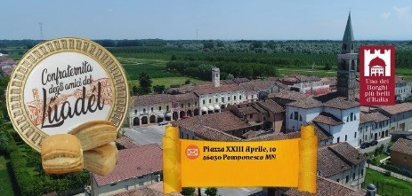 Logo del Luadel con la foto di Pomponesco