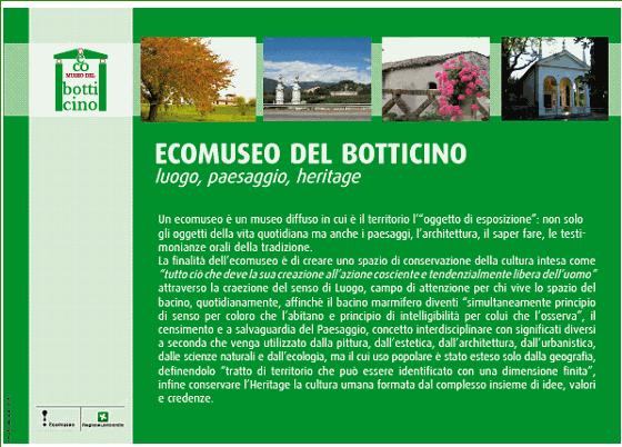 Ecomuseo del Botticino - Brochure